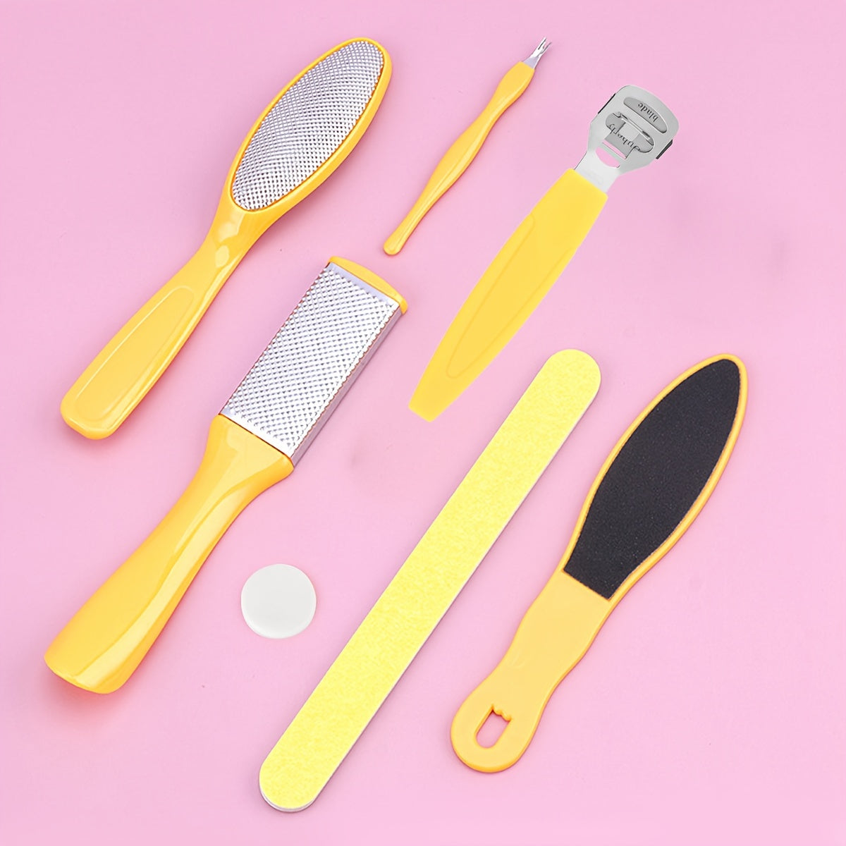 7 In 1 Pedicure Tools Set, Professional Dead Skin Remover Kit Callus Remover Foot Care Set For Women Men