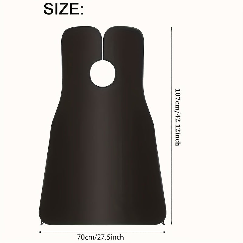 Beard Bib Apron, Beard Hair Catcher For Shaving And Trimming, Non-Stick Beard Shave Cape, Grooming Accessories Tools