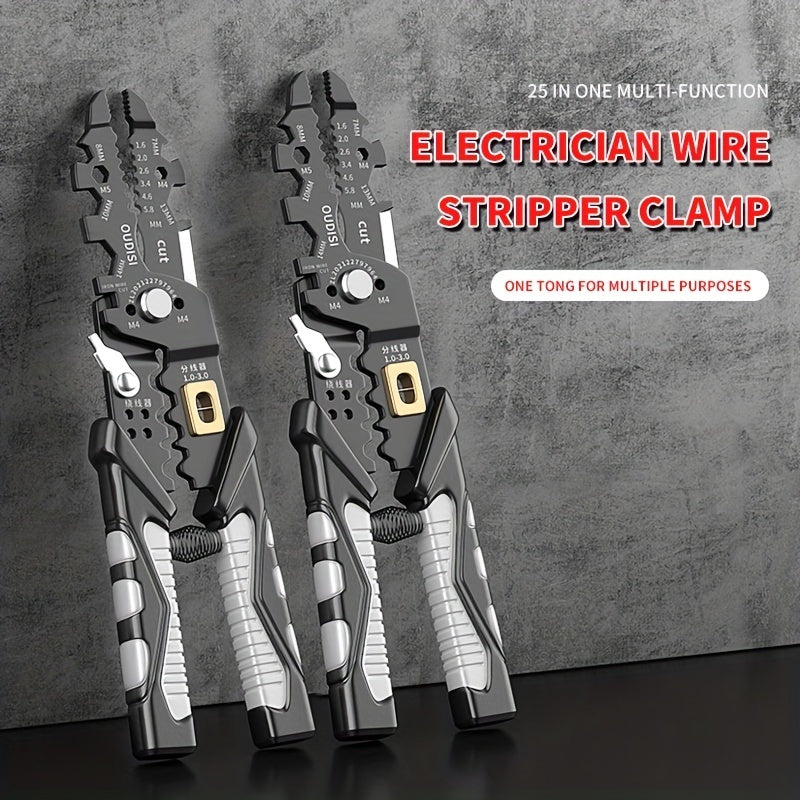 This Multifunctional Electrician Crimping & Wire Stripping Pliers for Toolbox Upgrade!