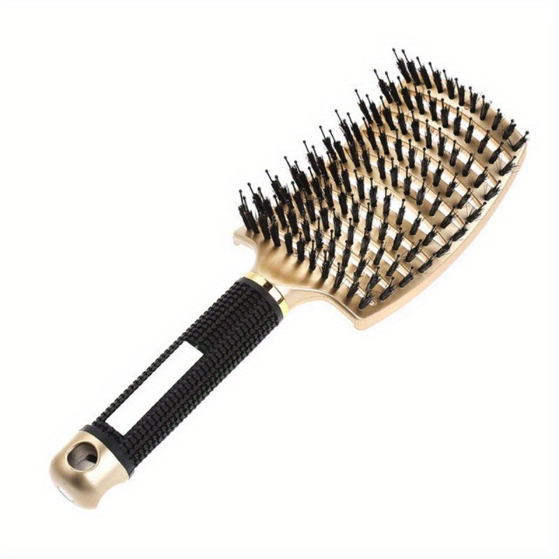 1pc Magic Scalp Massage Hair Brush For Women - Professional Detangling Tool For Wet Curly Hair - Hairdressing Tool