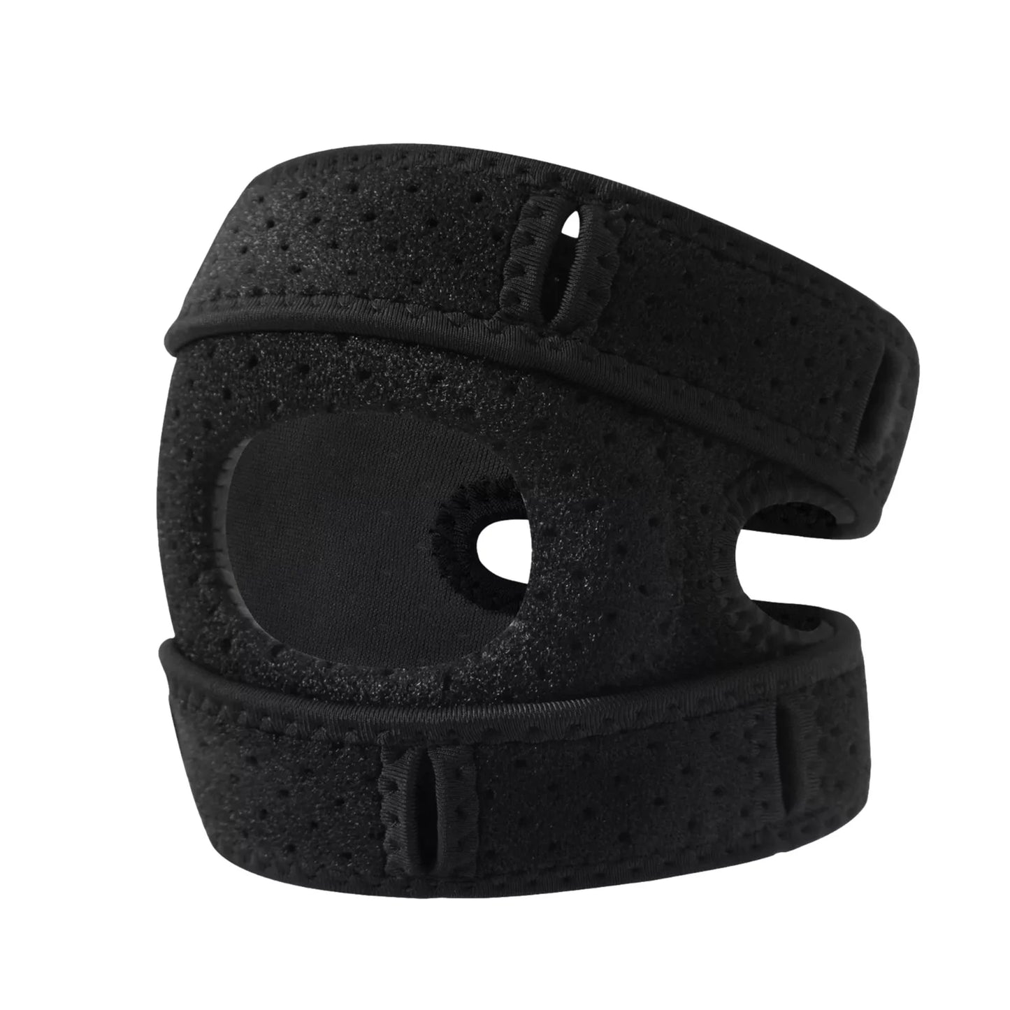 Patella Knee Braces Adjustable Sports Kneepad Patellar Knee Patella Tendon Support Strap Brace Pad Open Knee Wrap Strap Band