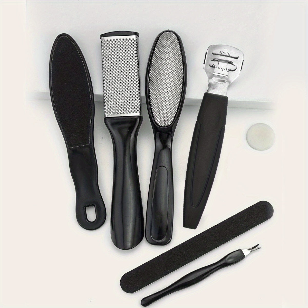 7 In 1 Pedicure Tools Set, Professional Dead Skin Remover Kit Callus Remover Foot Care Set For Women Men