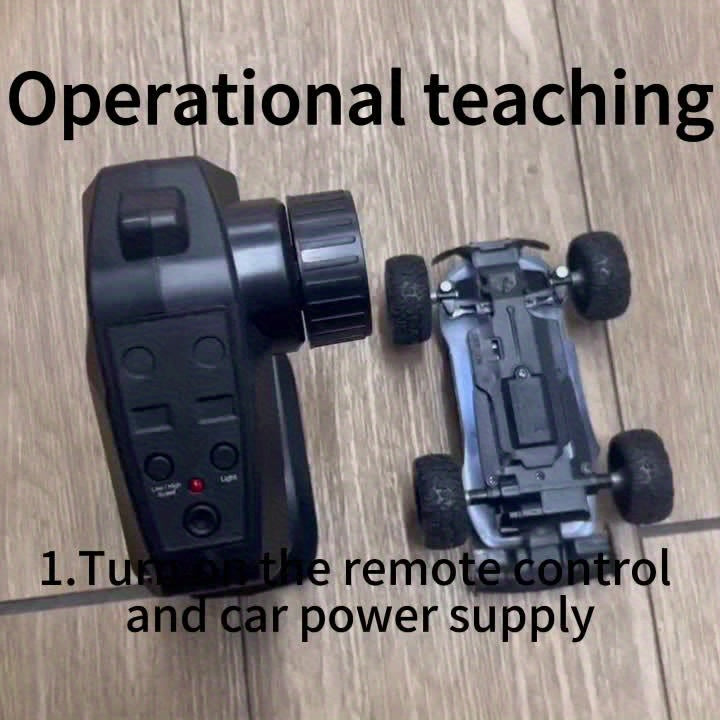 1:32 Scale Remote Control Cars - RC Cars Maximum Speed 20 Km/h, 2.4Ghz High Speed All Terrain Off-Road Electric Toy Car - For Kids Boys & Girls - Suitable for Outdoor Play - Perfect Gift for Christmas, Halloween, Thanksgiving