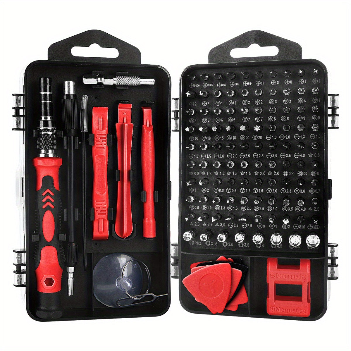 [Precision Screwdriver Set] 117in 1 Precision Screwdriver Set - Electronics Magnetic Repair Tool Kit with Case - for Computer, iPhone, PC, Cellphone, Laptop, Switch, PS4, Game Console, Watch, Glasses Etc