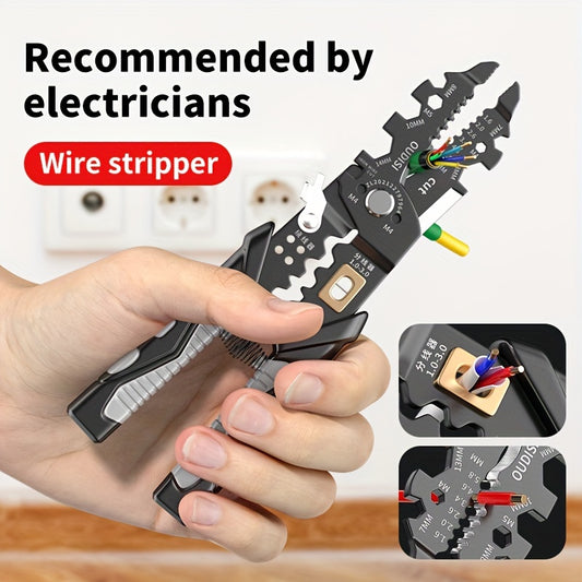 This Multifunctional Electrician Crimping & Wire Stripping Pliers for Toolbox Upgrade!