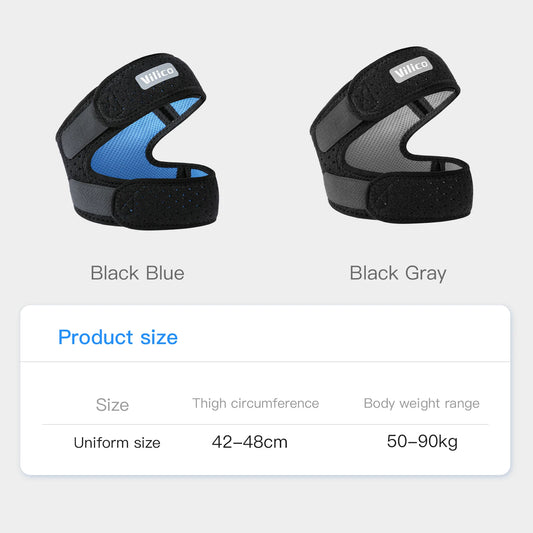 1 PCS Sports Kneepad Double Patellar Knee Patella Tendon Support Strap Brace Pad Protector Open Knee Wrap Band Fitness Men