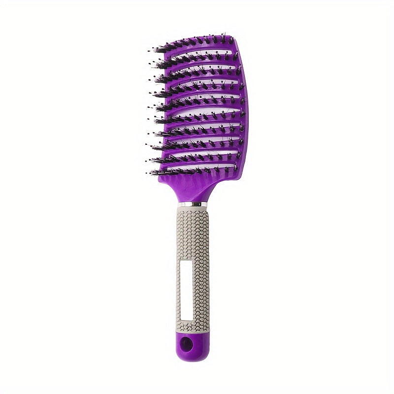 1pc Magic Scalp Massage Hair Brush For Women - Professional Detangling Tool For Wet Curly Hair - Hairdressing Tool