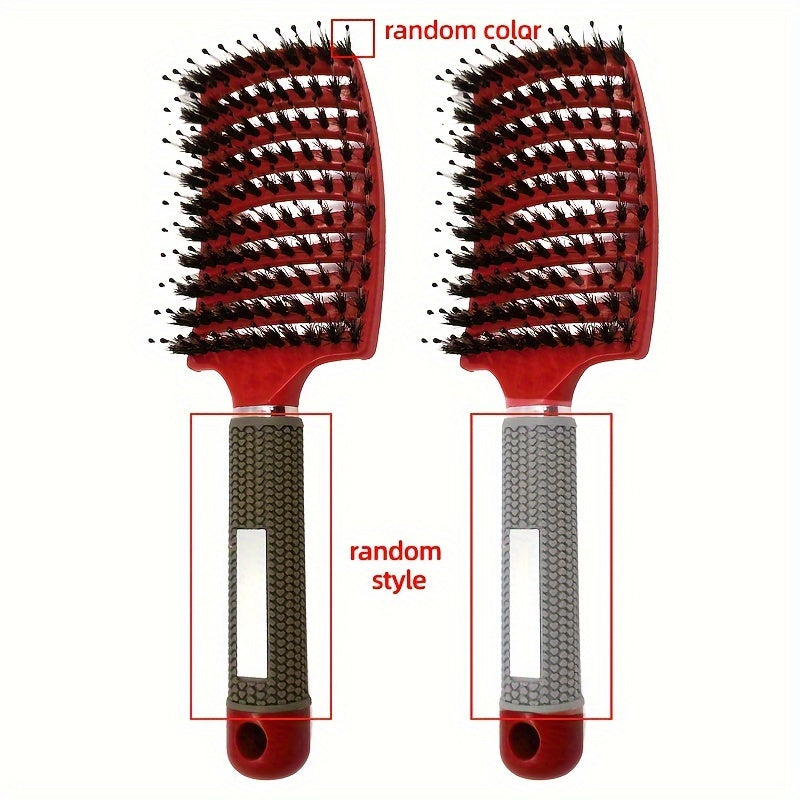 1pc Magic Scalp Massage Hair Brush For Women - Professional Detangling Tool For Wet Curly Hair - Hairdressing Tool